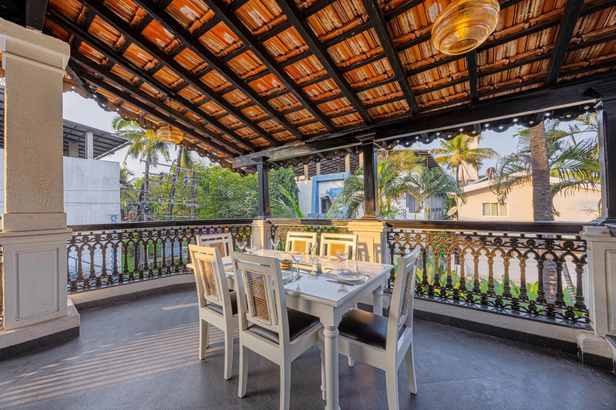 Elivaas 4 Bhk Villa Near Beach With Private Pool & Bar - Casa Boa Vida Кандолім Екстер'єр фото