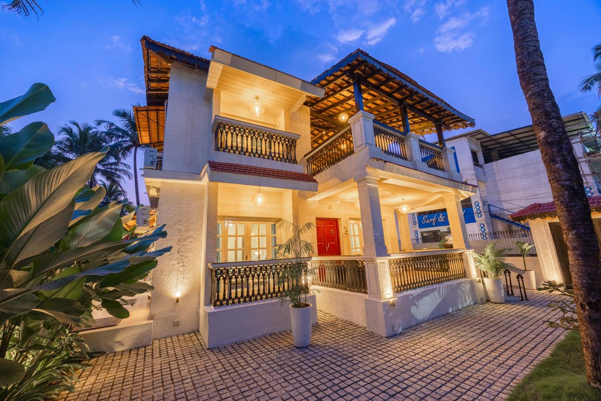 Elivaas 4 Bhk Villa Near Beach With Private Pool & Bar - Casa Boa Vida Кандолім Екстер'єр фото